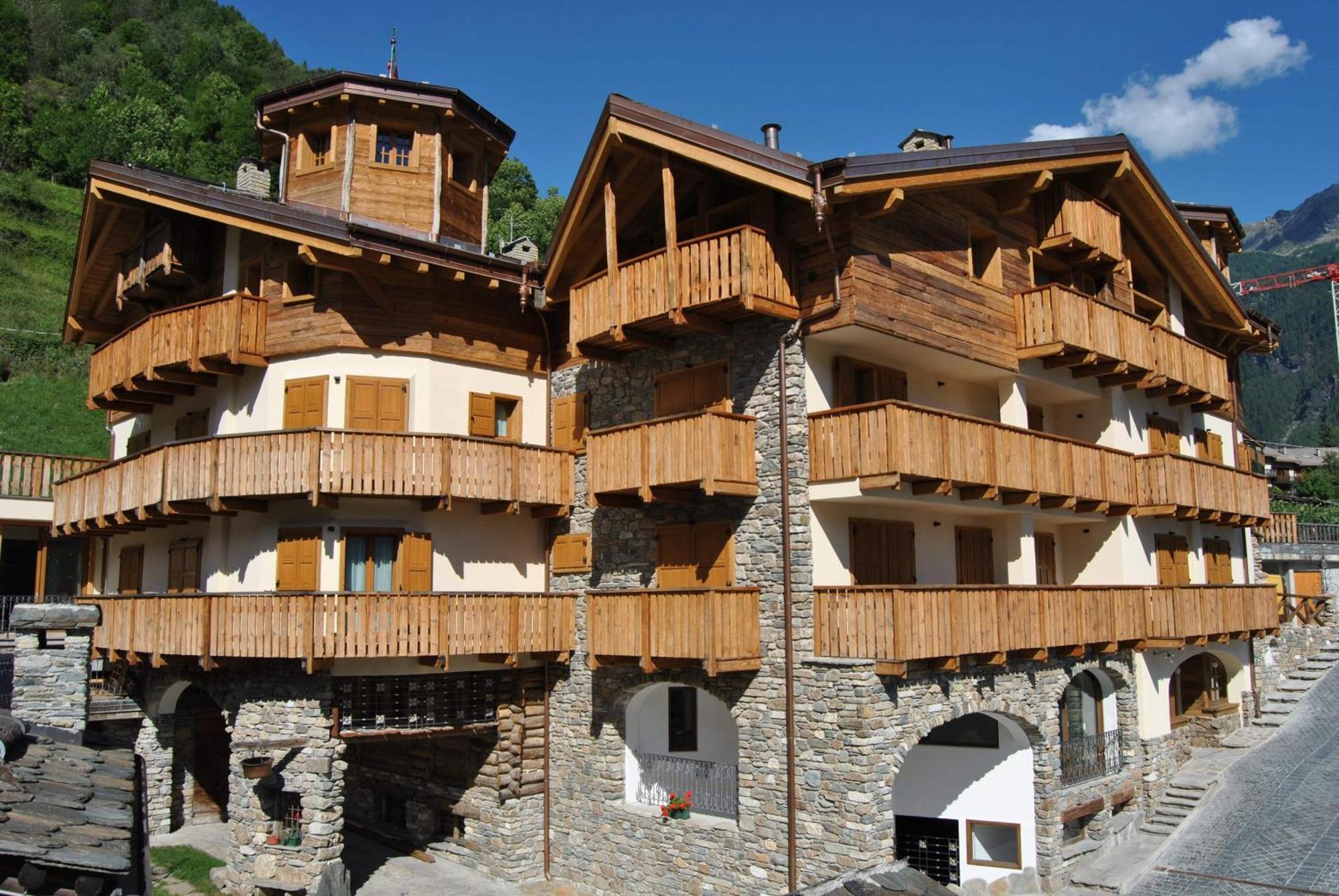 Casa Vacanza La Rocca Chiesa in Valmalenco Luaran gambar